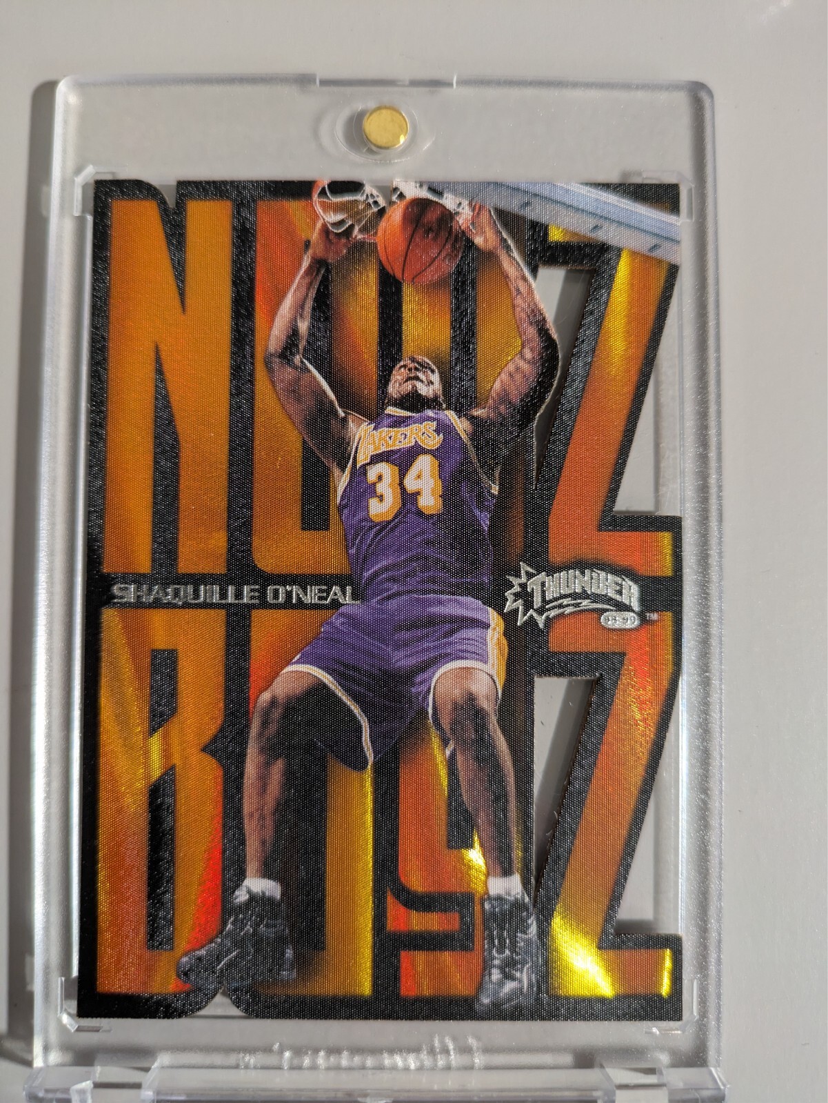 Shaquille O'Neal 1998 Skybox Thunder #11NB Noyz Boyz Price Guide