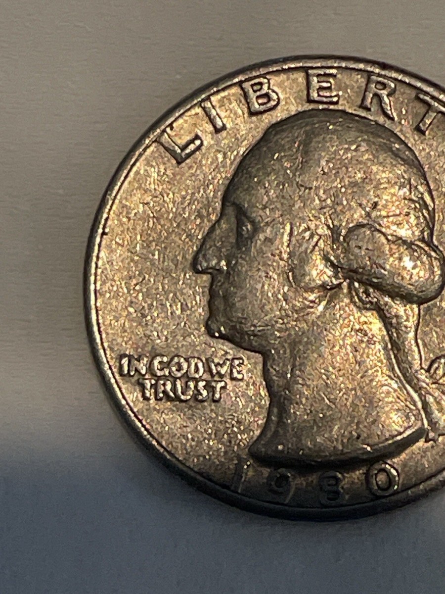 1980 D Quarter - Filled D, In COD we trust, DDR | eBay