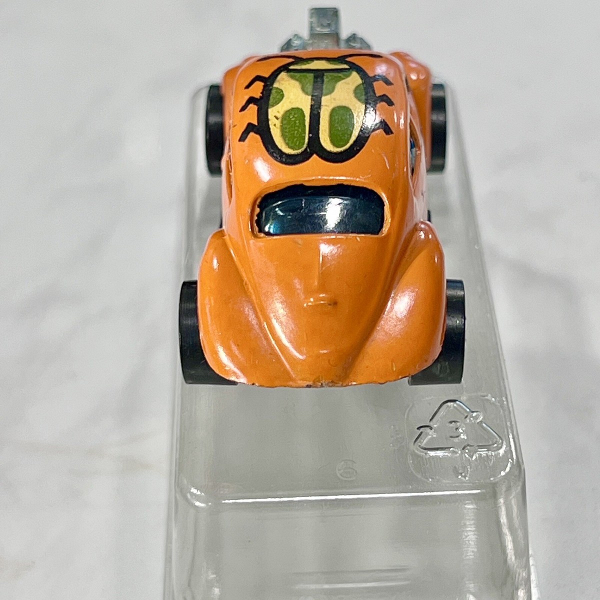 Hot Wheels Redline VW Bug Custom Volkswagen Beetle Orange 1967