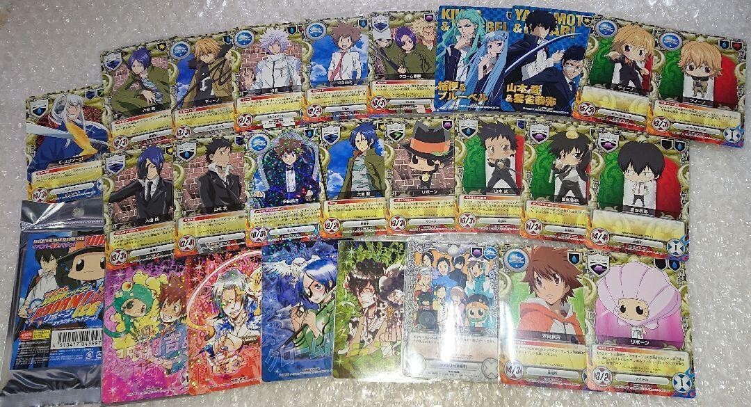 Katekyo Hitman Reborn Ccg Card 1St Edition Full Comp Limited