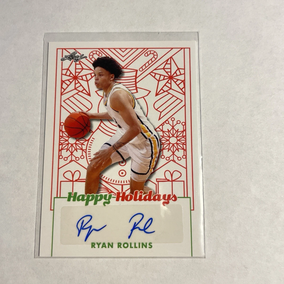 Gary Trent Basketball Autographed Sports Trading Cards