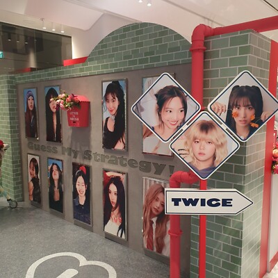 TWICE 14th Mini Album STRATEGY POP-UP Store Luckydraw Official