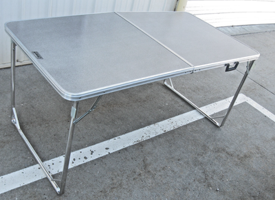EUC BIG 8 Person COLEMAN 30x60 FOLDING ALUMINUM CAMP TABLE