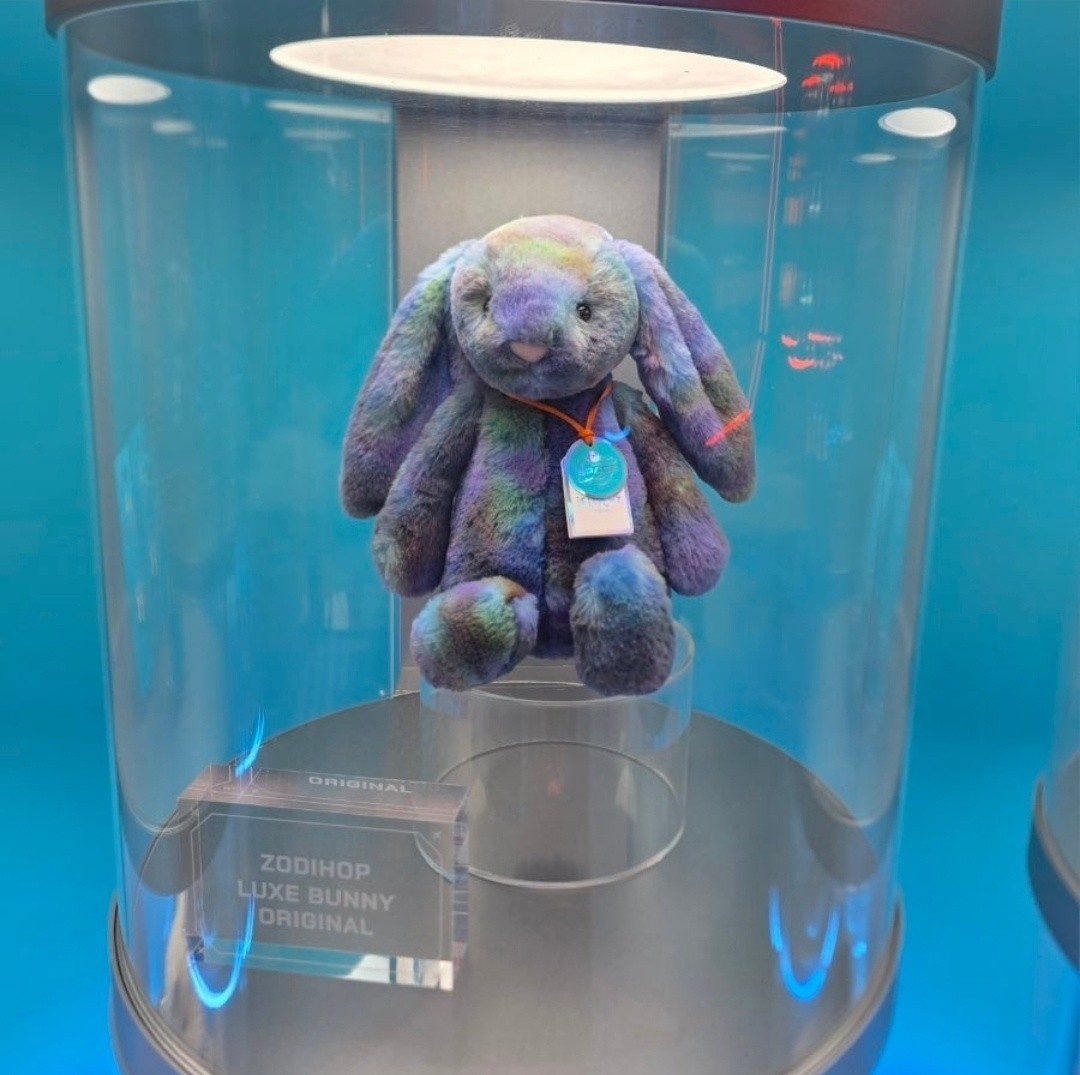 Official Jellycat Zodihop Luxe Bunny SPACE 2025 Korea Exclusive