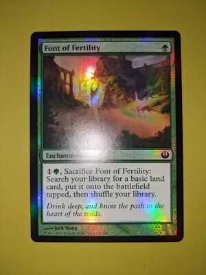 FOIL Font of Fertility x1 Journey into Nyx 1x MTG Magic the
