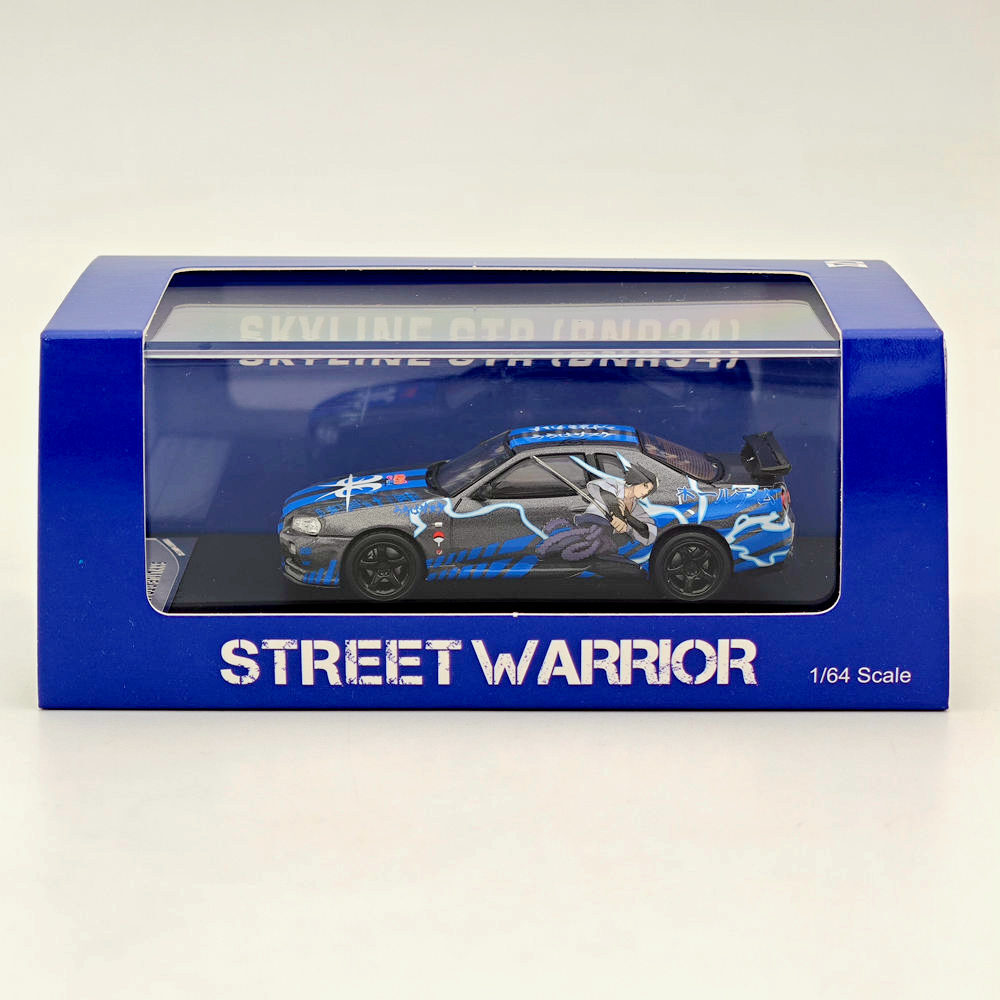 STREET WARRIOR 1/64 Nissan Skyline GTR R34 V-spec Naruto Sports