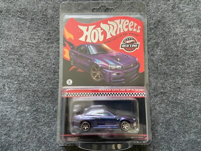 Nissan GT-R (R34) Red Line Club RLC Hot Wheels | eBay
