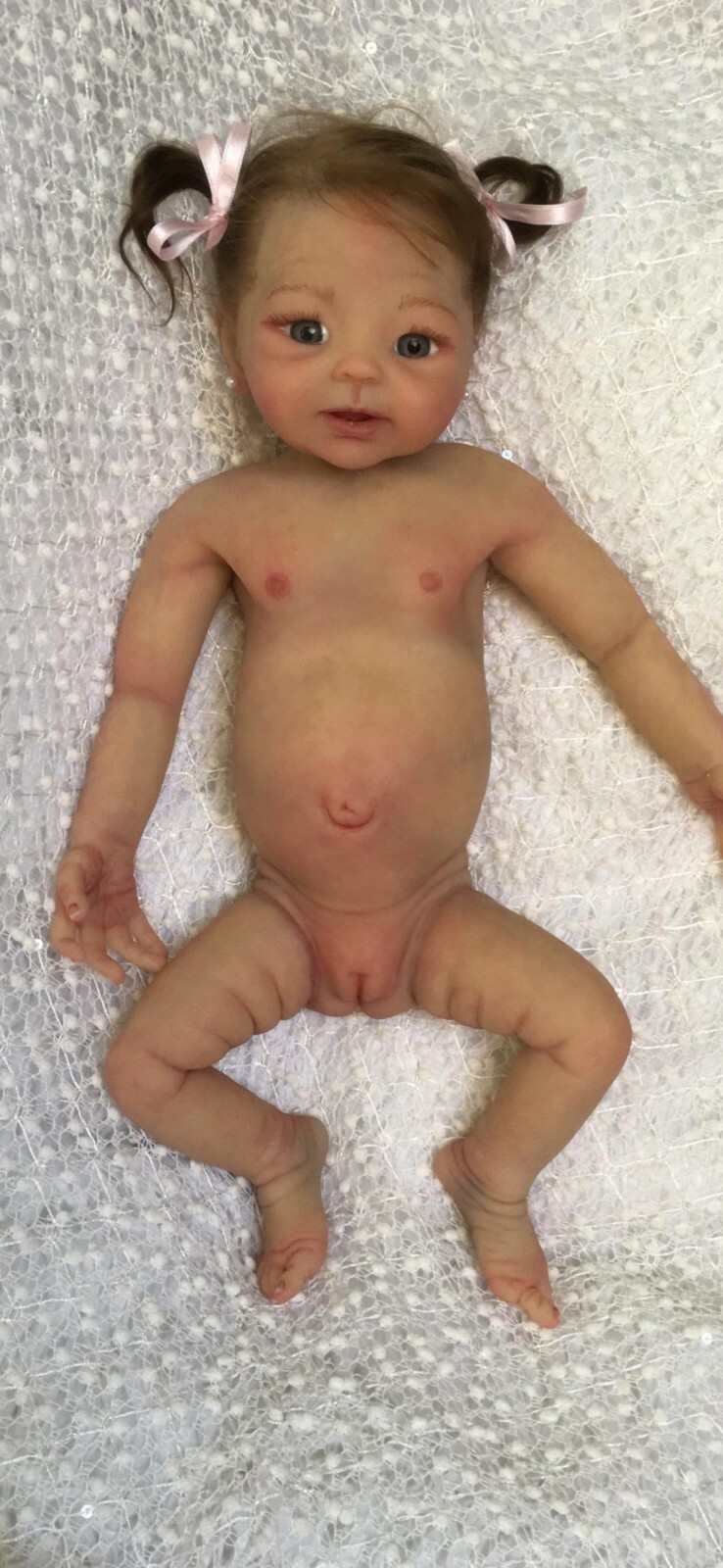 約42㎝ フルシリコンベビー 女の子 150202203 | リボーンドールベビー