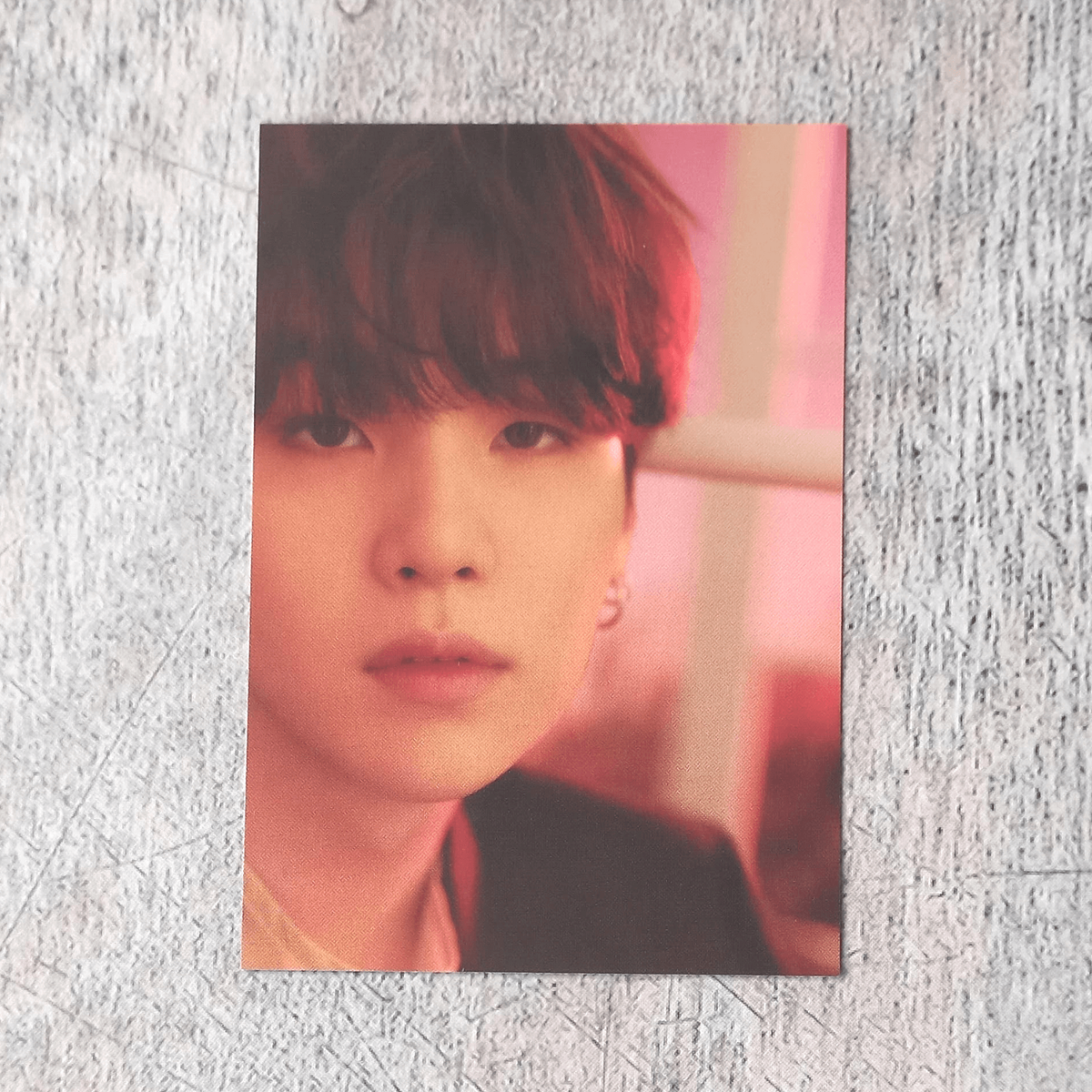 BTS HYBE Insight Museum Official Photo Card & Postcard - Suga Set