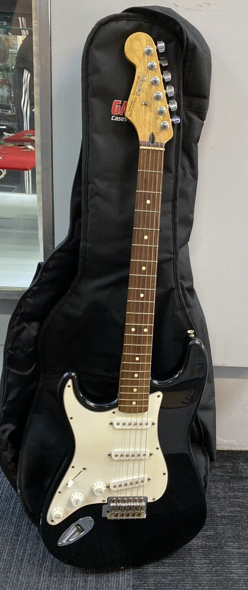 1999 Fender Stratocaster Six String Electric Guitar - Black