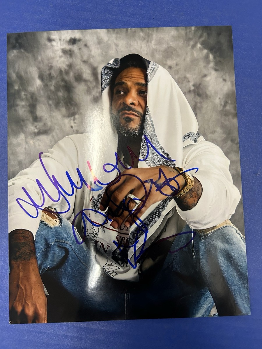 JIM JONES SIGNED 8x10 Photo RAP HIP HOP Dip Set New York | eBay