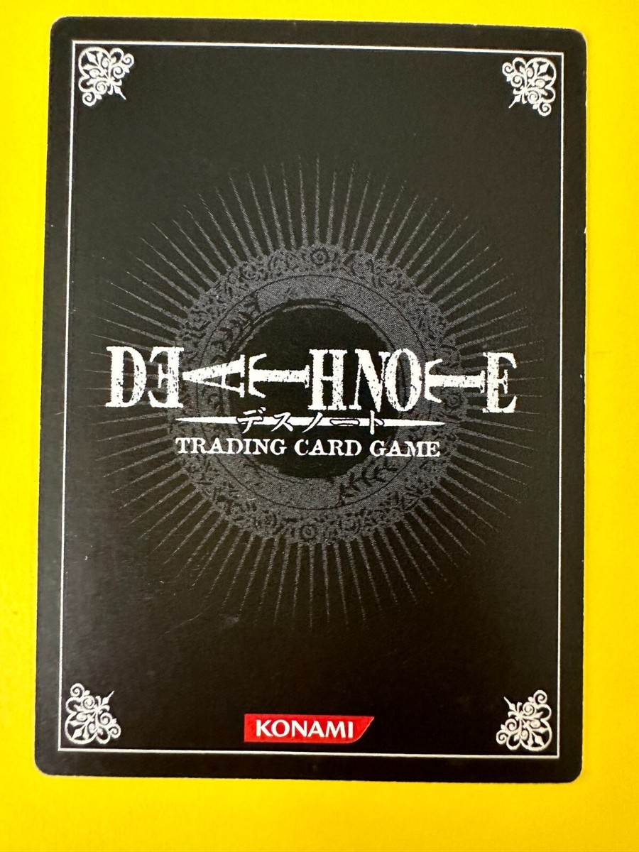 Shuichi Aizawa DN2-11 Death Note Trading Card Game Konami Japan | eBay