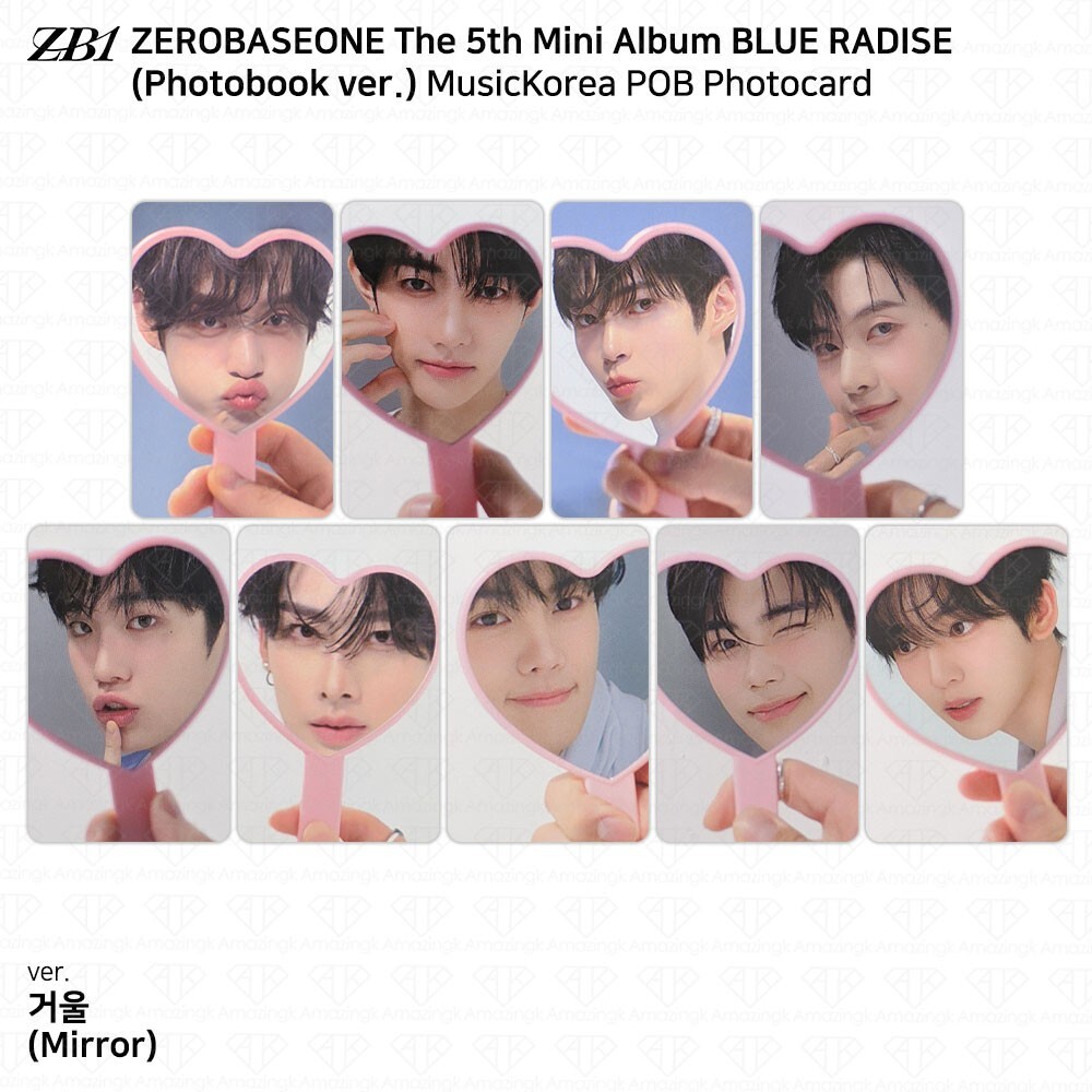 ZEROBASEONE ZB1 5th Mini Album Blue Paradise MusicKorea POB