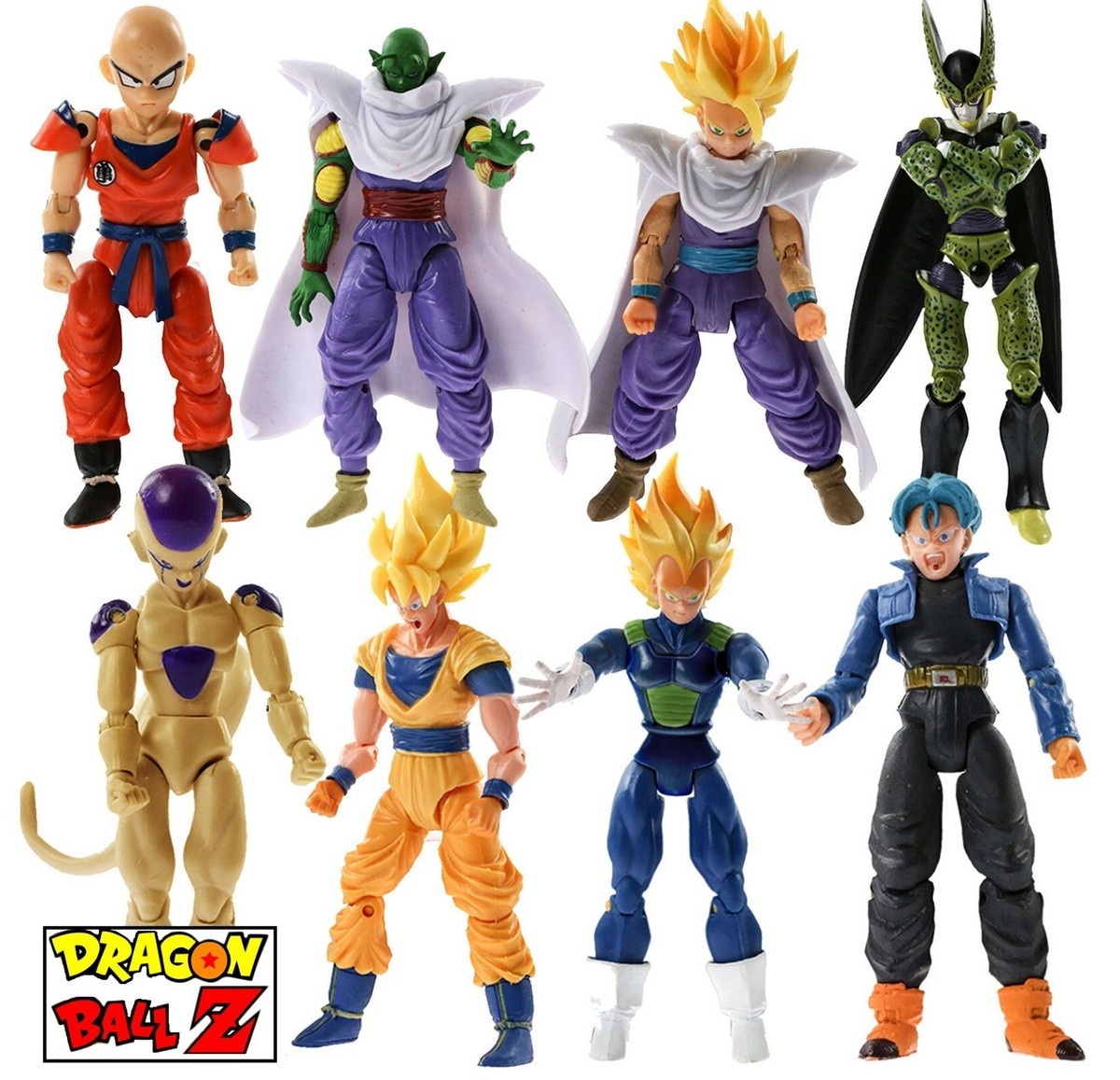 8 Set Dragonball Z Dragon Ball Movable Action Figures 2026