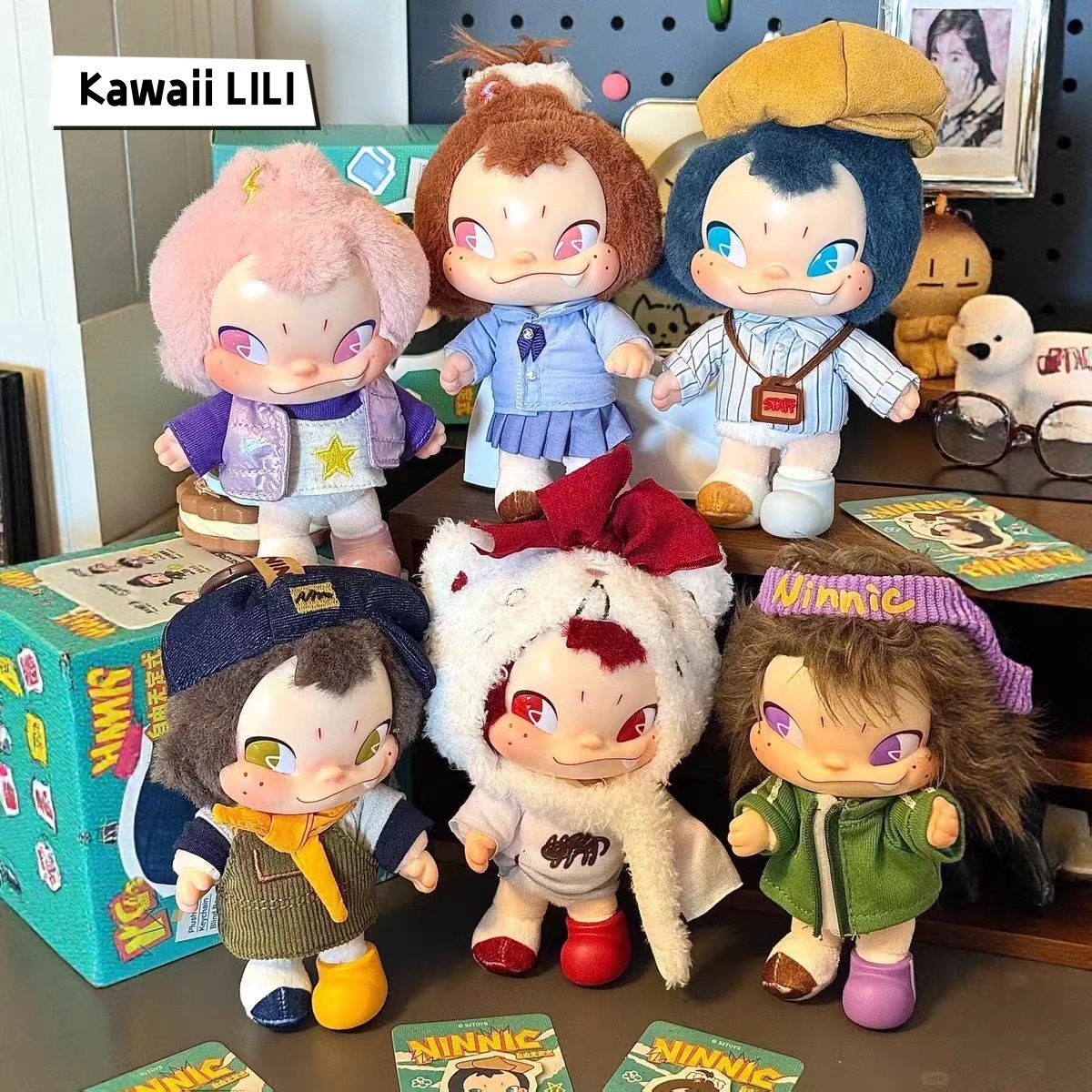 52TOYS NINNIC Wild&Free Series Plush Pendant Toy Confirmed Blind