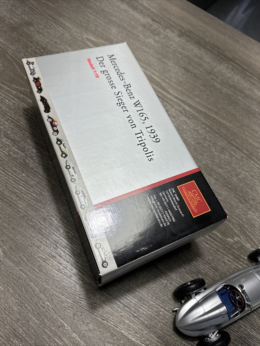 1/18 Scale CMC Mercedes Bemz W165, 1938 Der grosse Sieger Von