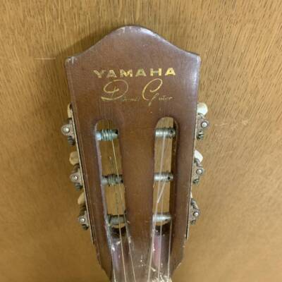 Classical Acoustic Guitar Yamaha Dynamic 10A 1960s Pat. No