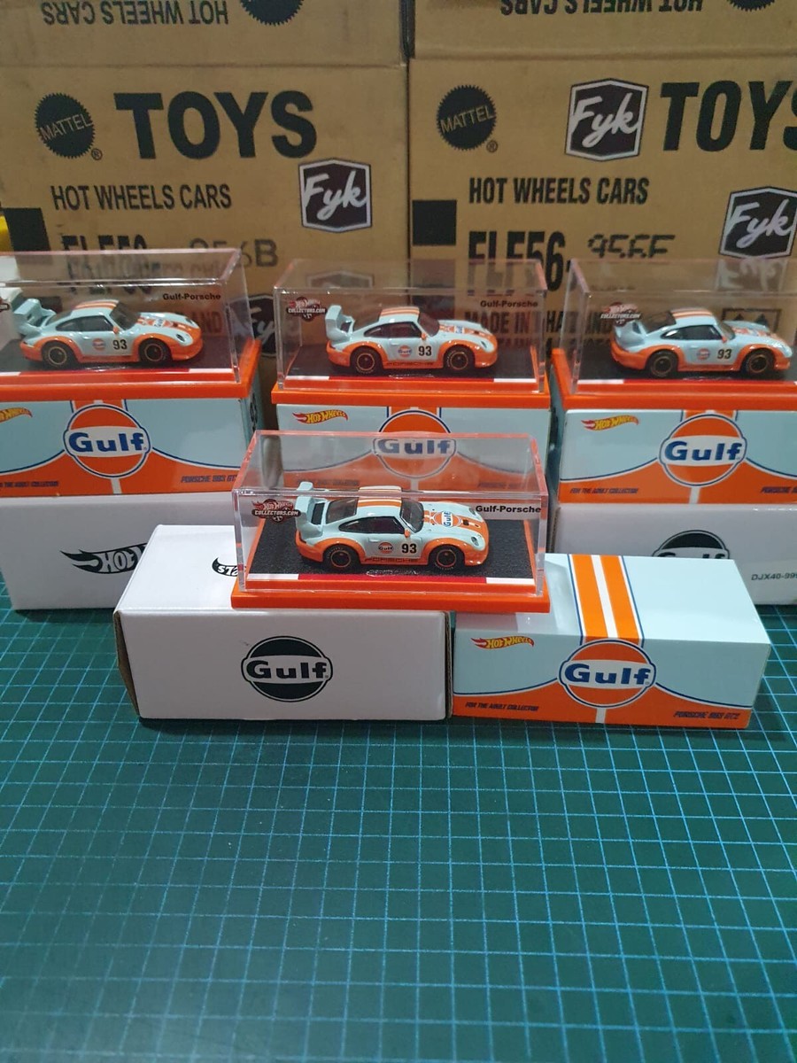 Hot Wheels RLC Gulf Porsche 993 GT2. Lot Of 4 | eBay