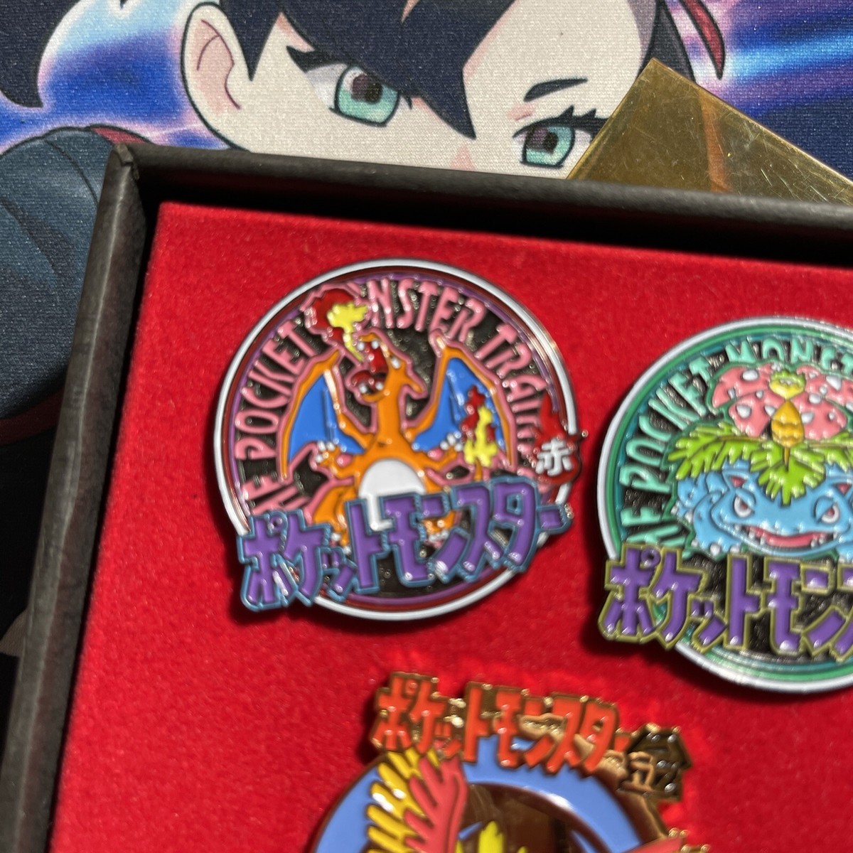 Pokemon Center Limited Millennium Pin Badge Set 2000 Collection