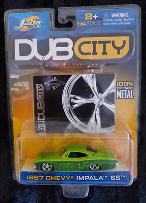 1967 Green Chevy Impala SS DubCity Jada Toys 1:64 with Trading