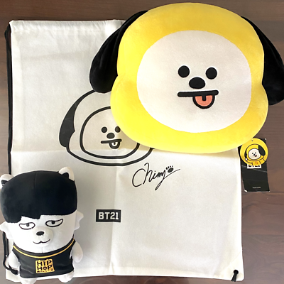 bts BT21 JIMIN Hip Hop Monster + CHIMMY cushion set plush doll | eBay