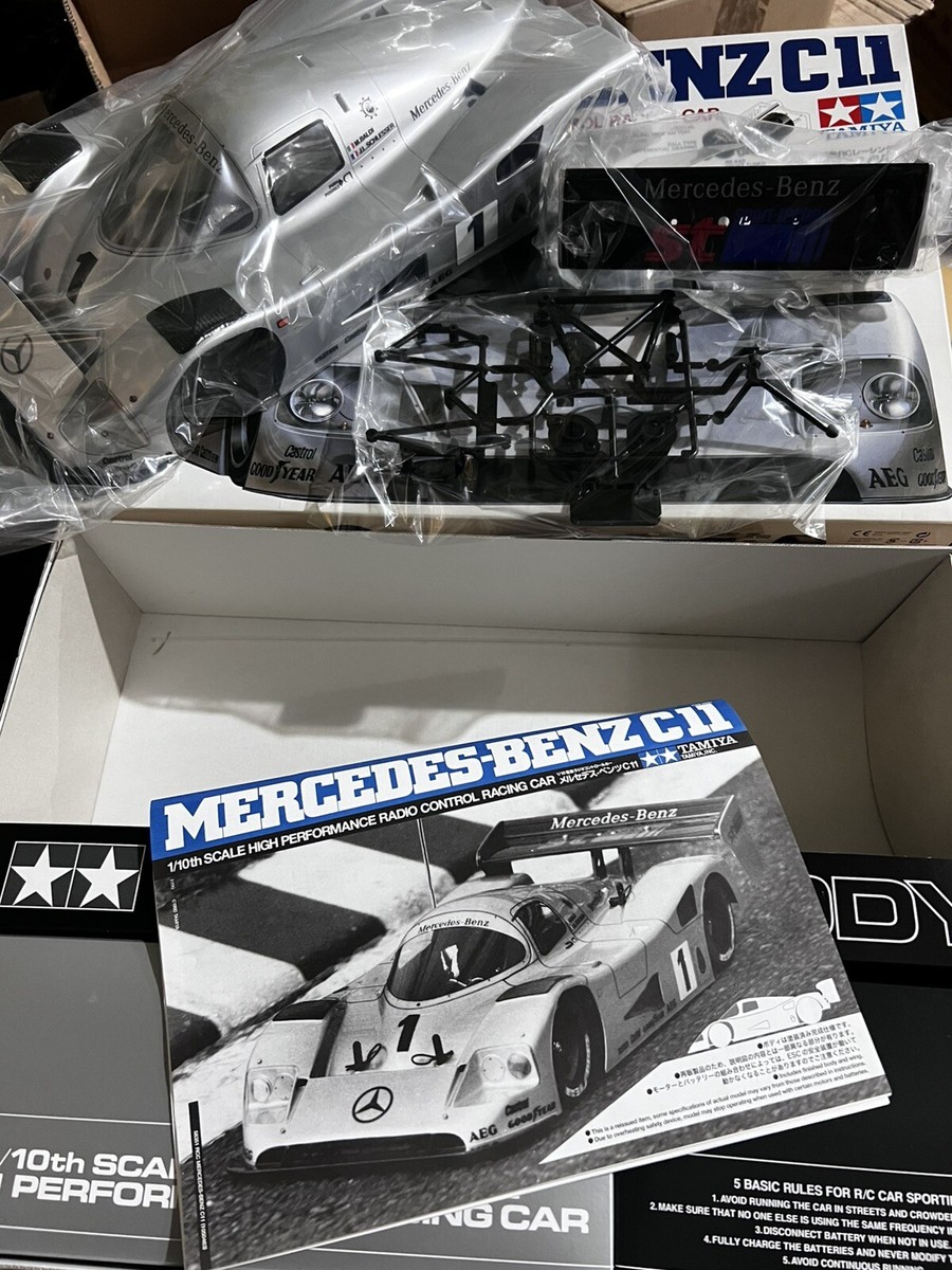 tamiya mercedes Benz C11 Finished Body 58351 New In Box | eBay