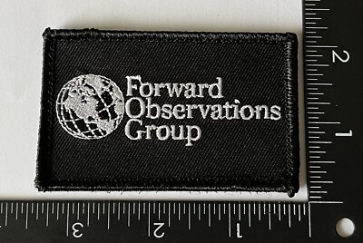 Forward Observations Group Black FOG Corporate Logo Exclusive