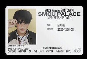 SMTOWN LIVE 2022 SMCU パスポート トレカ ソンチャン NCT RIIZE