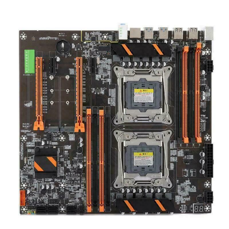 X99 Motherboard ATX Mainboard + 2x Intel Xeon E5-2680 V4 CPU 28