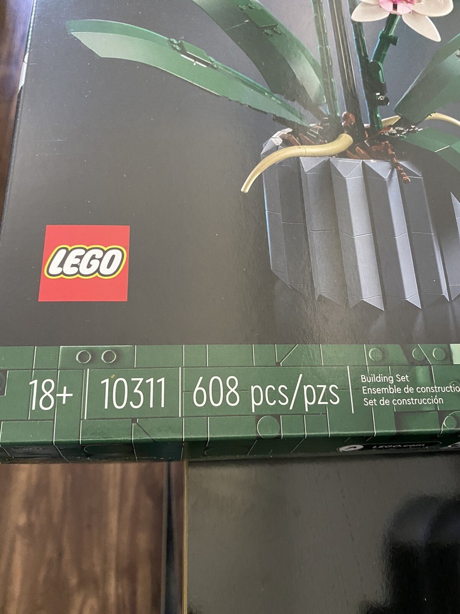 NEW Sealed In Box Botanical Collection 608Pcs Lego # 10311 Orchid