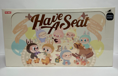 Pop Mart The Monsters Have a Seat Vinyl Plush Whole Set (6 pieces