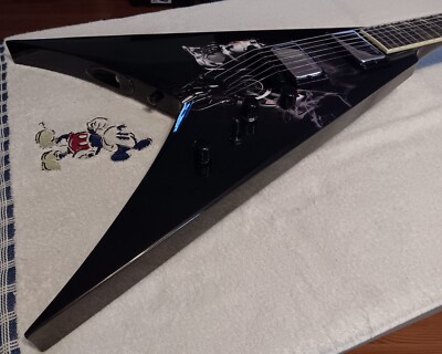 Dean Dave Mustaine VMNT - Vic Rattlehead/Black Prototype | eBay