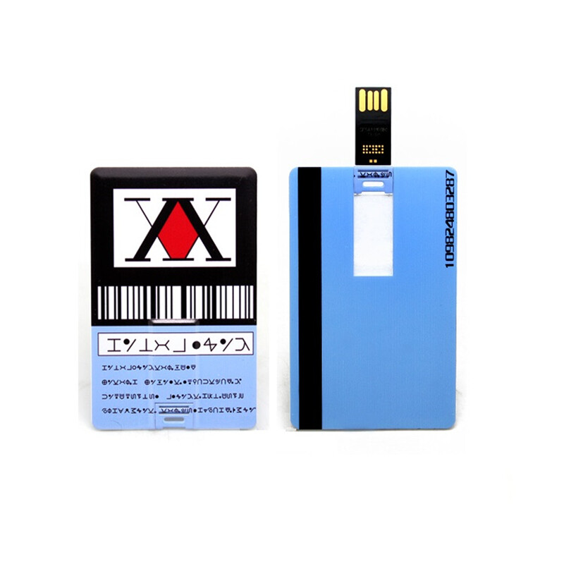 Anime Hunter×Hunter Hisoka Hunter Licence Card USB Flash Disk Gift