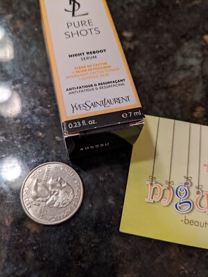 YVES SAINT LAURENT YSL Pure Shots Night Reboot Serum TRAVEL MINI