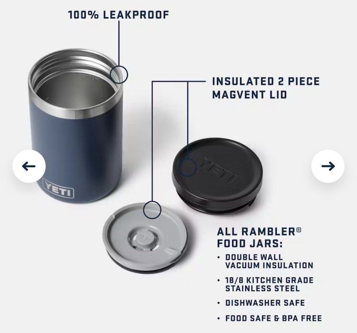 YETI Rambler 16 oz Insulated Food Jar - Limited Edition Wetlands