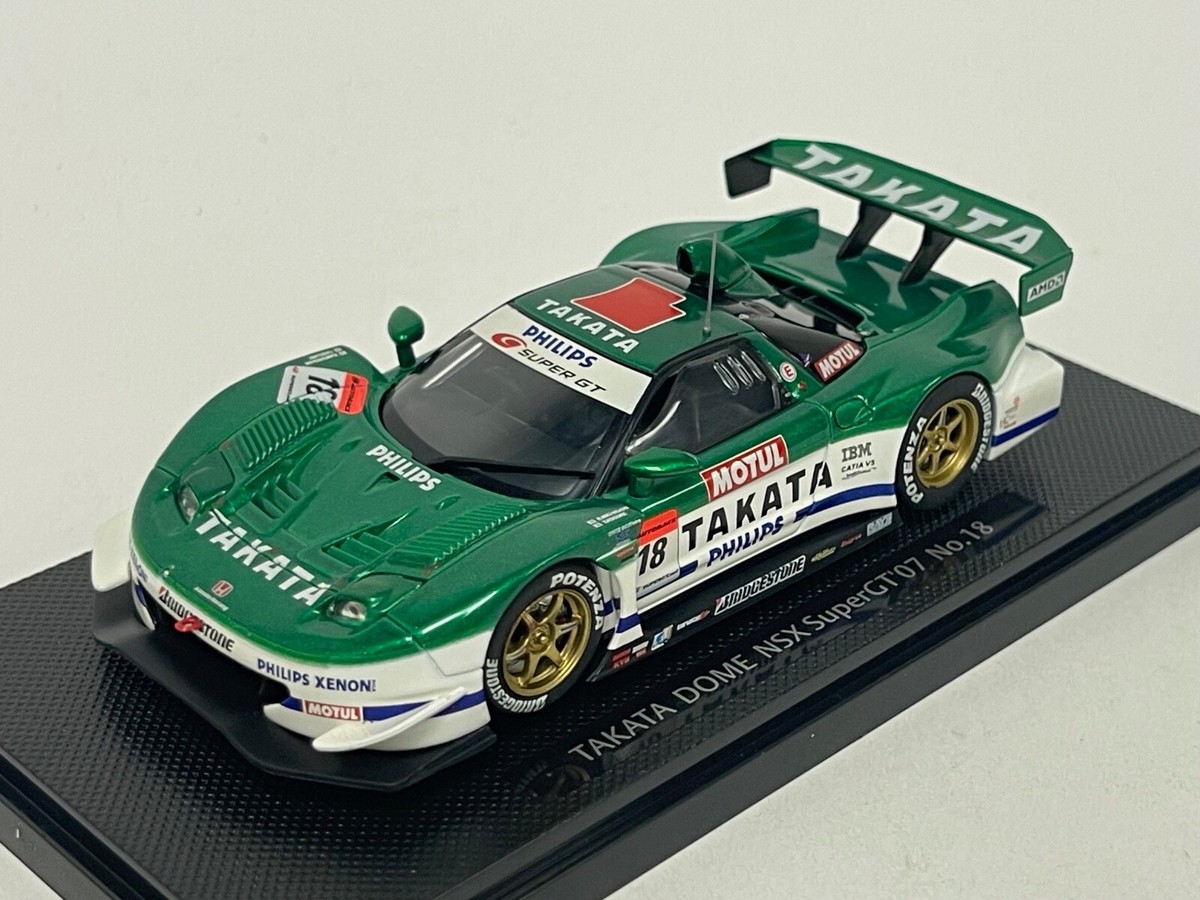 1/43 Ebbro Takata Dome Honda NSX JGTC 2008 car #18 #918 CS105 | eBay