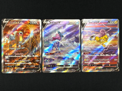 Pokemon Card Suicune Entei Raikou V SAR s12a 213 215 218/172 VSTAR