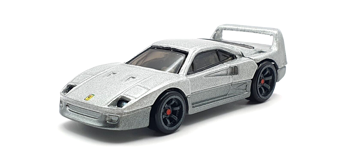 Hot Wheels Ferrari Racer FERRARI F40 SILVER diecast car model