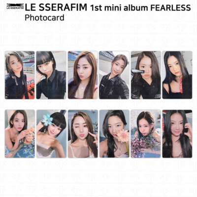 Le Sserafim 1st Mini Album Fearless Official Photocard Sakura