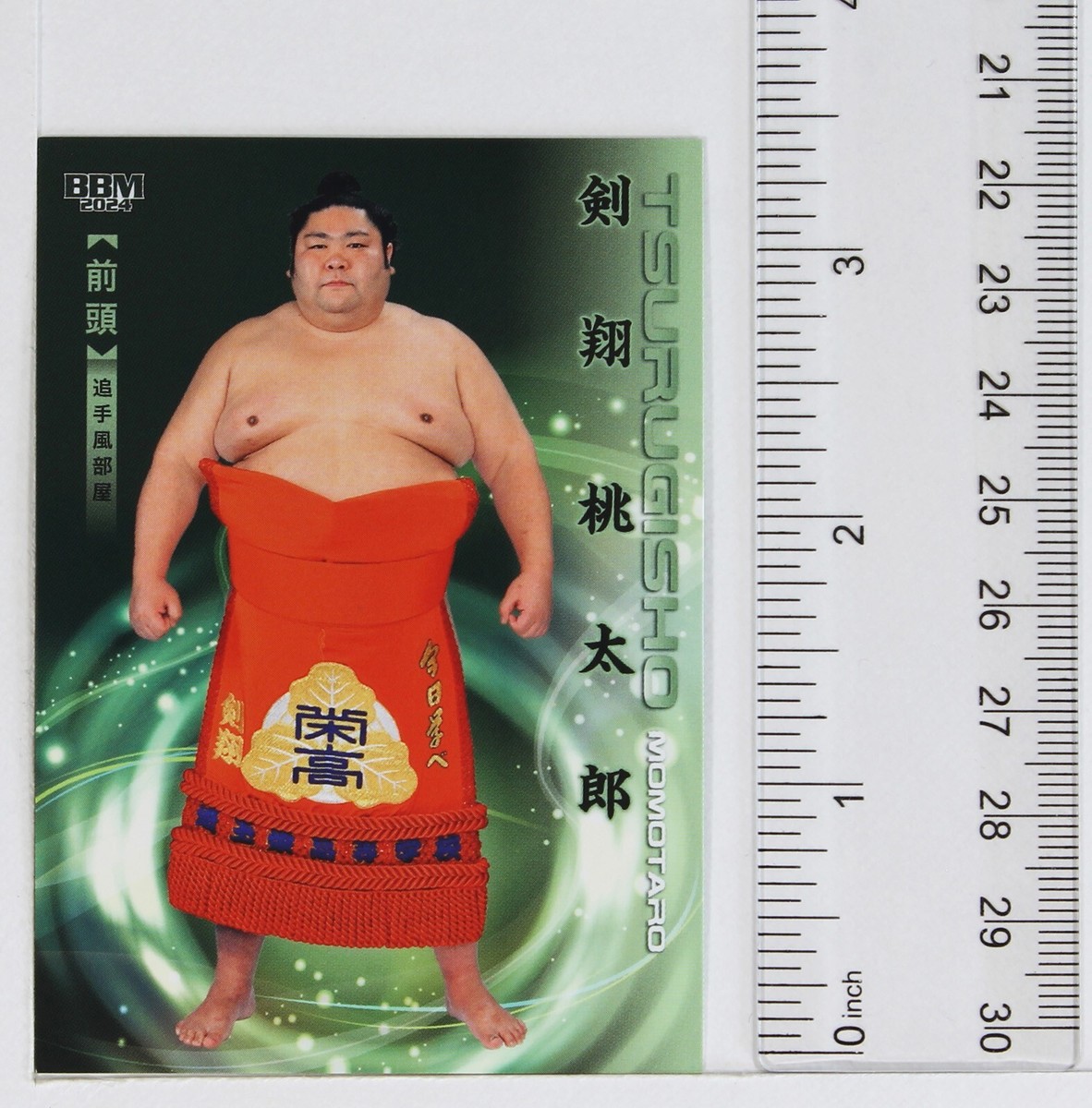 TSURUGISHO MOMOTARO (Maegashira) - 2024 BBM Sumo Wrestling Trading