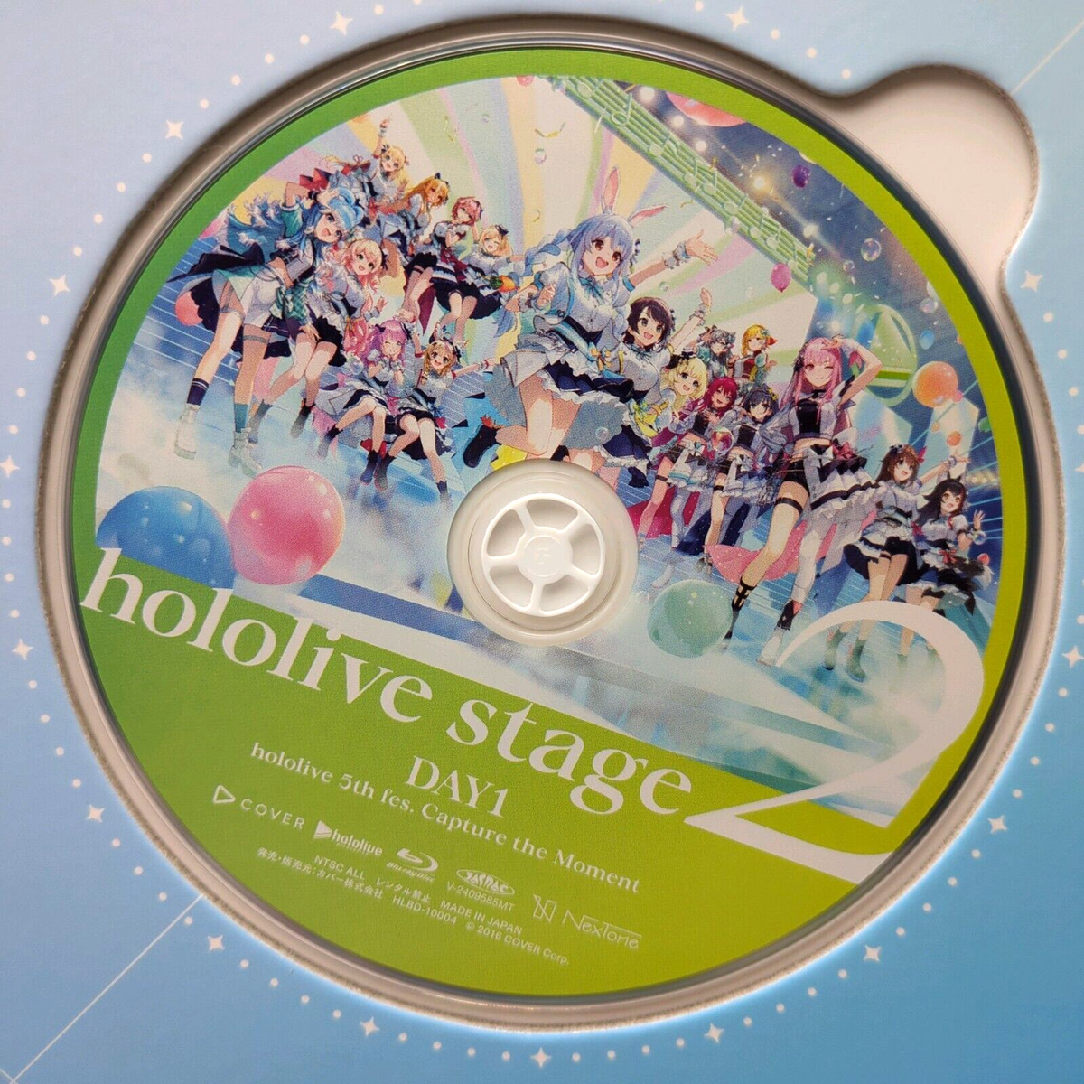 hololive 5th fes. Capture the Moment Blu-ray 5 Disc Japan Limited