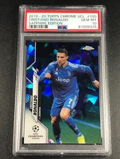 2019-20 Topps Chrome UCL Sapphire Edition - Cristiano Ronaldo #100