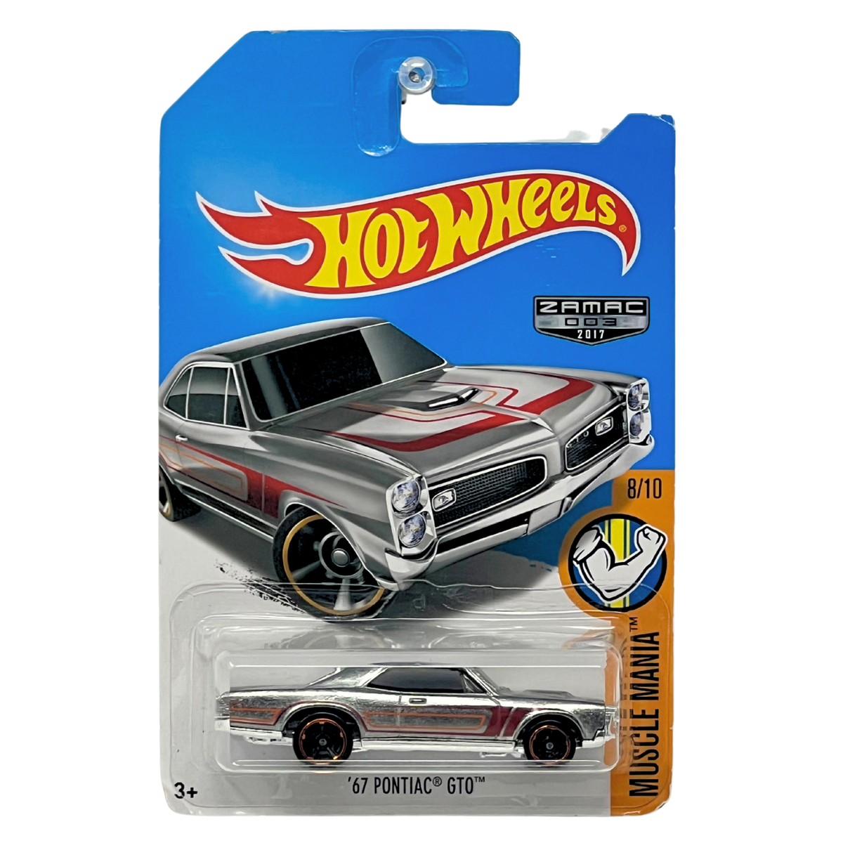 Hot Wheels Zamac Muscle Mania 1967 Pontiac GTO 1:64 Diecast | eBay