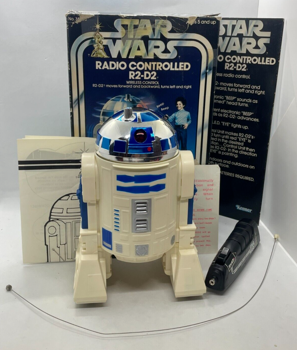 Vintage 1978 Kenner Star Wars Radio Controlled R2-D2 w/ Remote