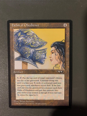 MTG Helm of Obedience Alliances English Rare | eBay