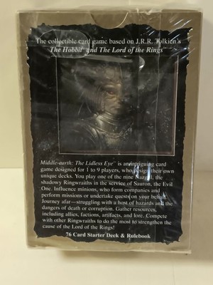 MIDDLE EARTH The Lidless Eye Limited Edition Starter Full Deck