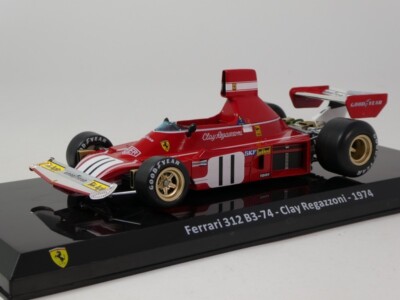 Ixo Die Cast F1 Ferrari 312 B3 #11 Clay Regazzoni 1974 1/24