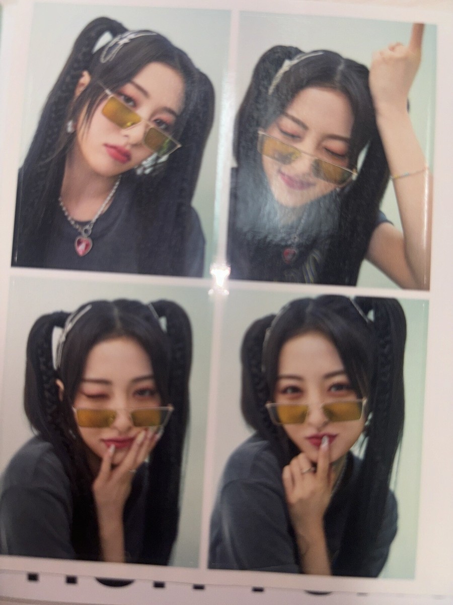 LE SSERAFIM [UNFORGIVEN] HUH YUNJIN Autographed Signed Album Japan