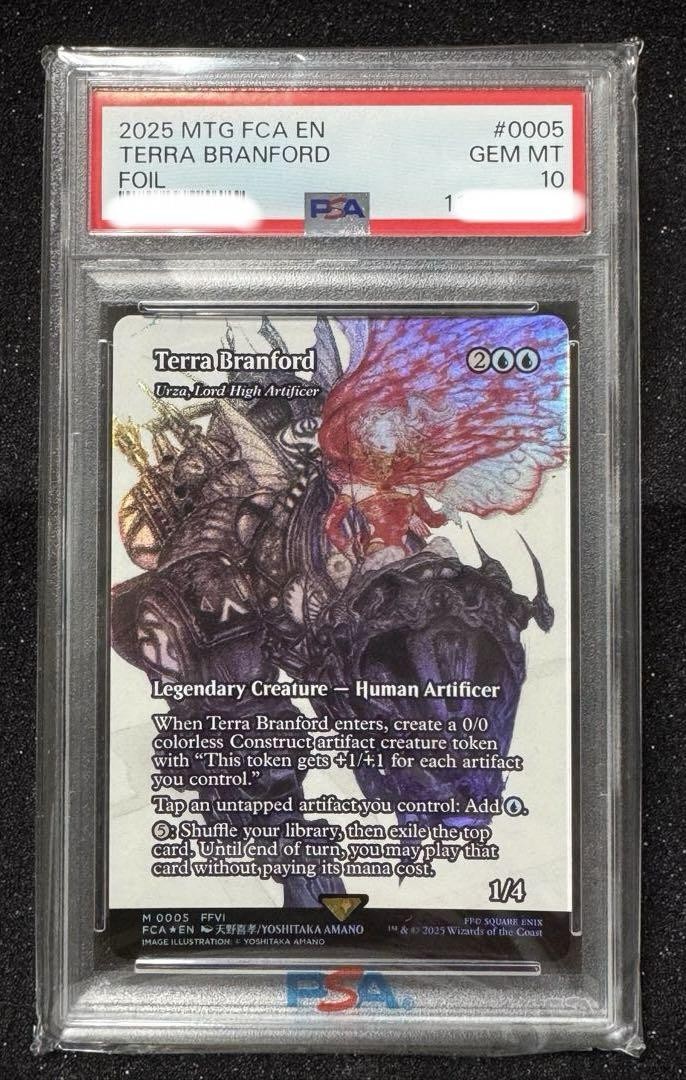 PSA 10 MTG Final Fantasy Terra Branford Foil FCA EN #0005 GEM MINT