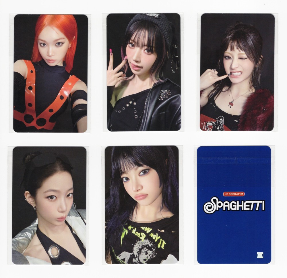 LE SSERAFIM 1st Single SPAGHETTI [MY MUSIC TASTE] LUCKY DRAW